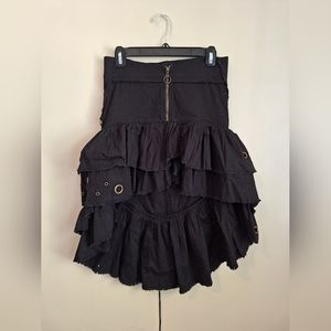 Lip Service Steampunk Skirt Size Medium